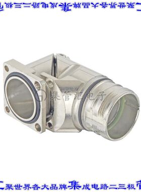 9151000901 09151000901圆形连接器插件壳银色面板安装直角