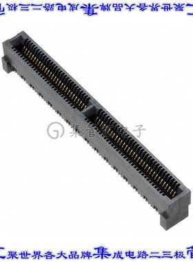 HSEC8-160-01-S-DV-A-K-TR 卡边缘连接器120POS母头2排0.8mm黑色