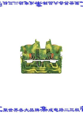 2250-327 端子块连接器2POS接地地面3.5mm绿色黄色16-24AWG