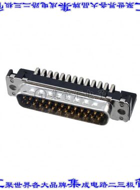 9653626812 09653626812连接器25POS插头公引脚2排D-Sub通孔直角