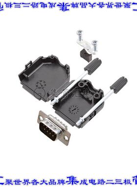 6355-0054-01 连接器9POS插头公引脚2排D-Sub自由悬挂