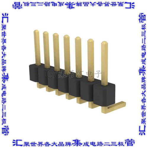 PRPC007SBAN-M71RC 针座连接器7POS分离式2.54mm公形插针通孔直角