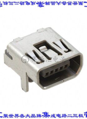 565790519 0565790519连接器USB-miniAB插座5POS USB 2.0通孔直角
