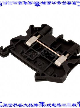 3047691 端子块连接器2POS馈通式6.2mm黑色10-26AWG