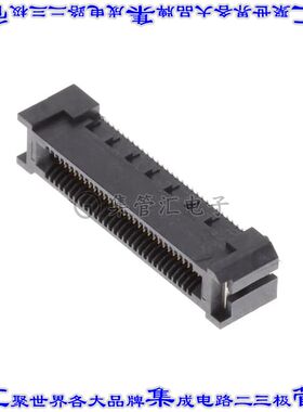 HSEC8-130-01-S-DV-A-WT 卡边缘连接器60POS母头2排0.8mm黑色镀金