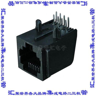 A-20042 接插件连接器MODULAR CONNECTOR RJ-SOCKET THT