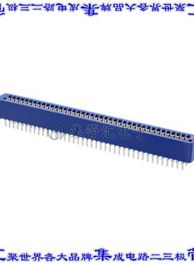 EBC40DRXN 卡边缘连接器80POS母头2排2.54mm蓝色镀金