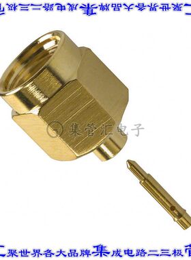 132101 同轴连接器SMA插头公引脚焊接50欧姆自由悬挂