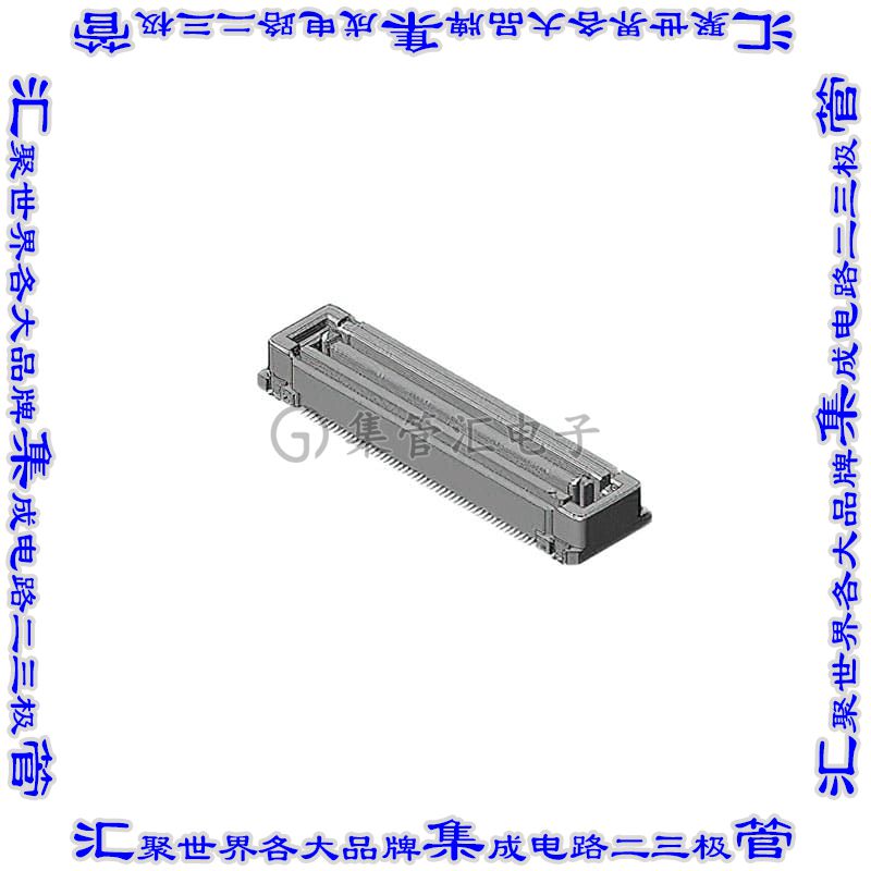 MA01F100VAABR500 板对板连接器100POS插头中央触点带2排0.64mm表