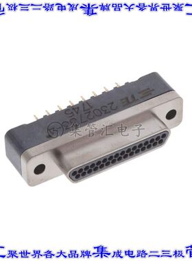 2302733-4 连接器31POS插头公引脚2排D-TYPE型通孔