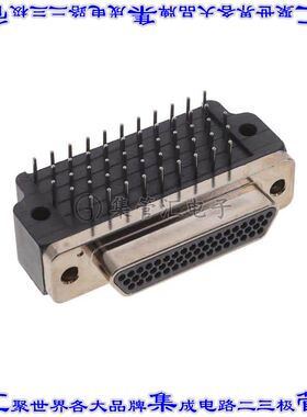 MDM-51PCBR-L61-A174 连接器51POS插头公引脚5排D-TYPE型面板安装