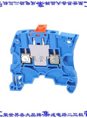 1SNK505320R0000 端子块连接器2POS断连5.2mm蓝色10-24AWG