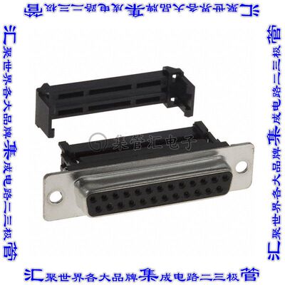 A-DFF 25 LPIII/Z 连接器25POS插座母插口2排D-Sub自由悬挂