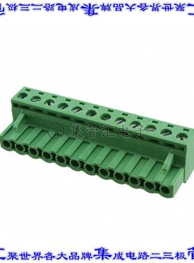 OSTTJ125153 端子块连接器12POS插头母插口5.08mm绿色自由悬挂