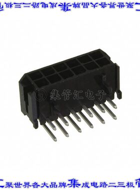 10132449-1221GLF 针座连接器12POS接头2排3mm公形插针通孔直角锡
