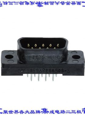 5208006-1 连接器9POS插头公引脚2排D-Sub通孔