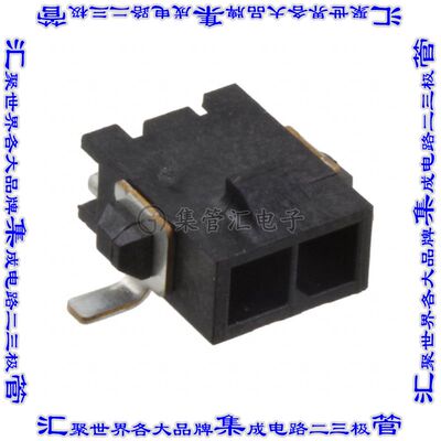 2-1445091-2 针座连接器2POS接头3mm公形插针表贴SMD镀金