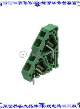 1905023 线对板连接器1POS接线端子2排通孔45角度带板