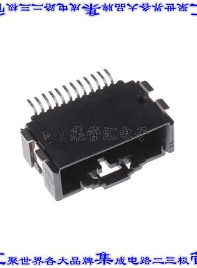 10142344-112KLF 针座连接器12POS接头2排2.54mm公形插针表贴SMD