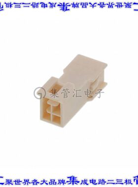 2014442104 矩形连接器外壳4POS插头2排2.5mm公形引脚天然色自由