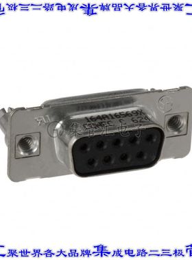 164A16569X 连接器9POS插座母插口2排D-Sub通孔