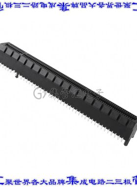 1871058-4 卡边缘连接器164POS母头2排1mm黑色镀金