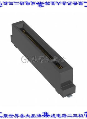 MD3670M11000111 卡边缘连接器67POS母头2排0.5mm黑色镀金