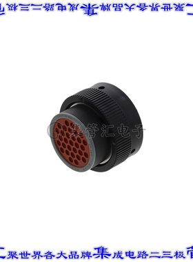 HDP26-24-31SE 圆形连接器31POS插头外壳用于母插口黑色自由悬挂