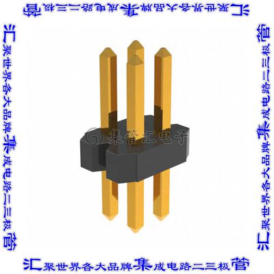 GRPB022VWVN-RC 针座连接器4POS接头2排1.27mm公形插针通孔直针镀