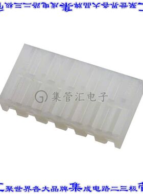10011064 0010011064矩形连接器外壳6POS插座5.08mm天然色自由悬