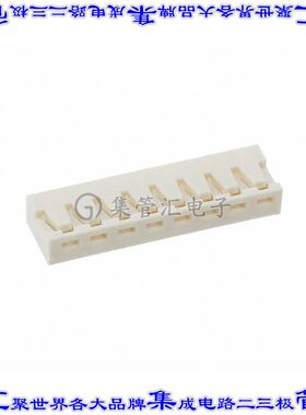 350220008 0350220008矩形连接器外壳8POS 2.5mm公形引脚天然色