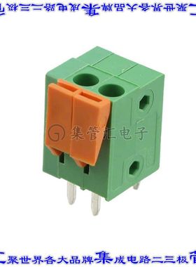 HA0270500000G 线对板连接器2POS接线端子3.81mm通孔垂直带板