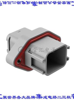 ATV02-18PA 矩形连接器外壳18POS插座3排公形引脚灰色面板安装