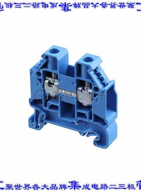 XW5T-S10-1.1-1BL 端子块连接器2POS馈通式10.0mm蓝色6-20AWG