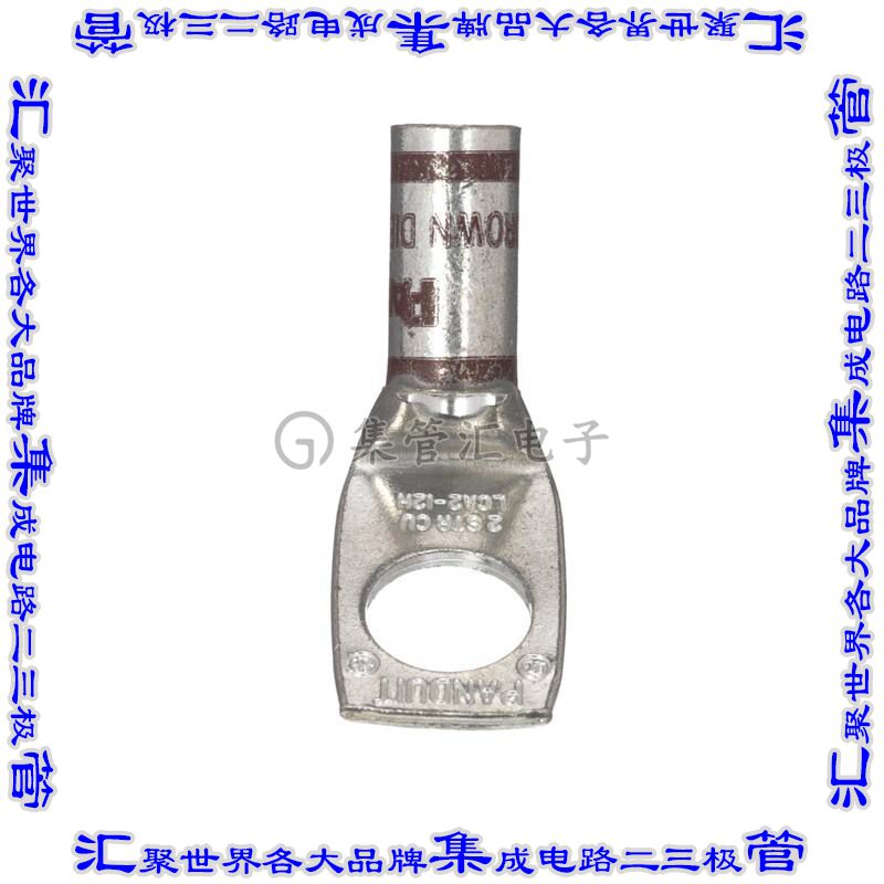 LCA2-12H-Q 接插件连接器CONN TERM RECT TONG 2 AWG #1/2