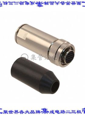 HR22-12WTPA-20S(73) 圆形连接器20POS插头母插口焊杯银自由悬挂