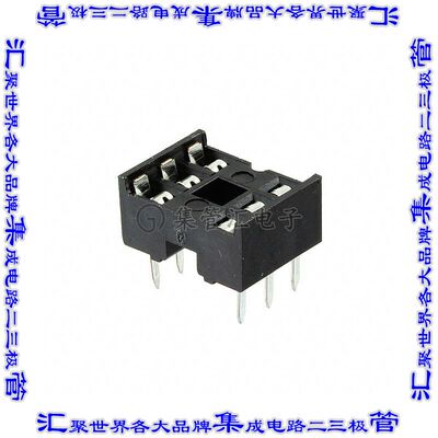 1-2199298-1 连接器IC插座DIP 7.62mm插口6(2 x 3)位置锡通孔
