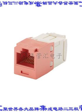 CJ6X88TGPK 接插件连接器MINI-COM MODULE, CAT6A, UTP, 8 P