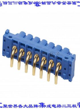 10156981 针座连接器7POS接头8.4mm公形插针通孔镀金