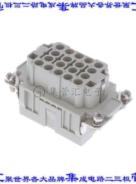 T2050182201-000 连接器18+接地无触头嵌件母头压接