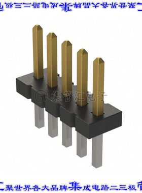 FTS-105-01-L-S 针座连接器5POS可切割1.27mm公形插针通孔直针镀