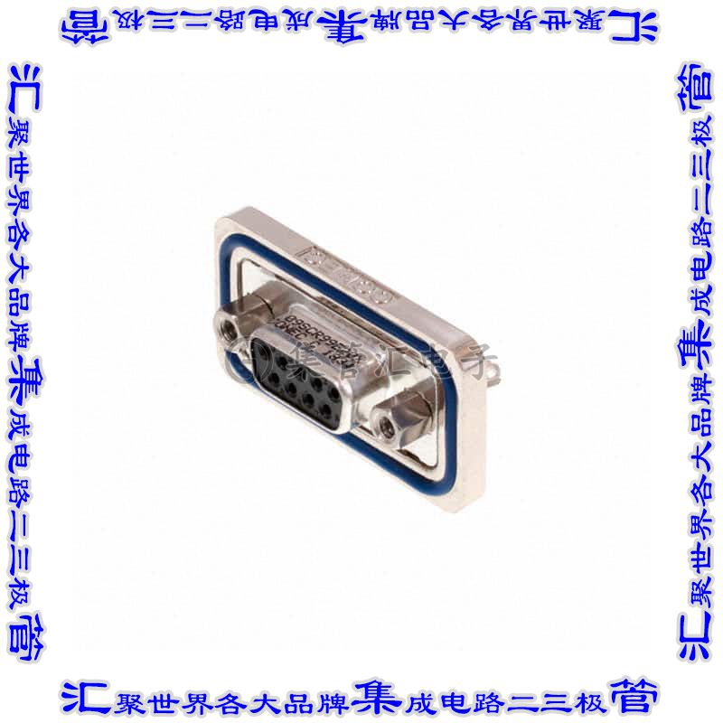 6STD09SCR99E20X 连接器9POS插座母插口2排D-Sub通孔