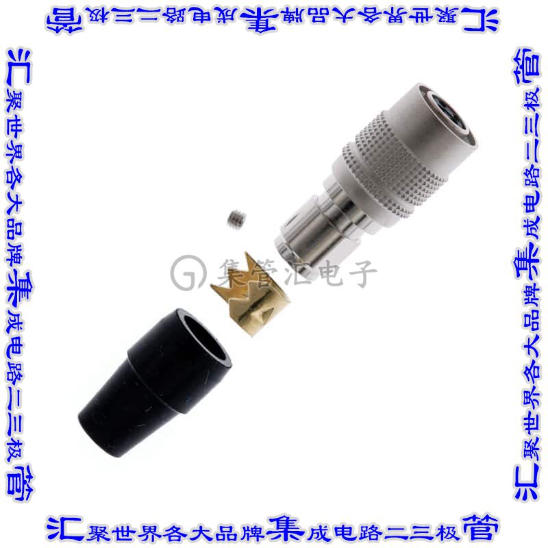 HR10A-7P-4S(74) 圆形连接器4POS插头母插口焊杯镀金自由悬挂