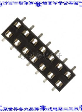 91596-114LF 针座连接器14POS插座2排2mm母形插口表贴SMD镀金