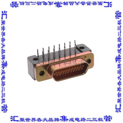 MDM-21SCBR-L61 连接器21POS插座母插口2排D-TYPE型面板安装通孔