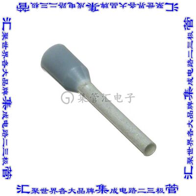 966067-7 接插件连接器CONN FERRULE DIN 18AWG GRAY
