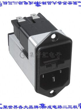 4303.5004 电源接入连接器3POS插座公插片模块IEC320-C14面板安装