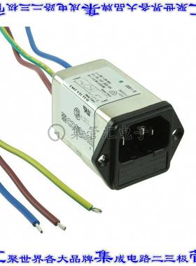 6609116-5 电源接入连接器3POS插座公插片模块IEC320-C14面板安装