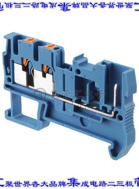 3209646 接线板专用连接器3POS插头连接5.2mm蓝色