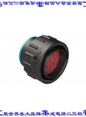 AHDP06-24-23PR-SRA 圆形连接器23POS插头外壳用于公插针黑色自由